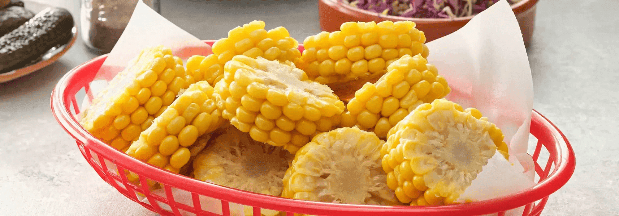 Farm-Fresh Frozen Corn Cobs